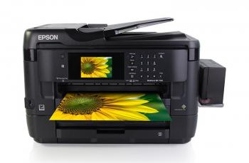 МФУ Epson WorkForce WF-7720DTWF с БСНПЧ и чернилами INKSYSTEM МФУ Epson WorkForce WF-7720DTWF с БСНПЧ и чернилами INKSYSTEM