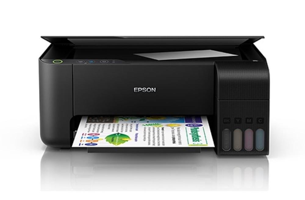 Изображение МФУ Epson L3110 с оригинальной СНПЧ и чернилами INKSYSTEM - изображение 1