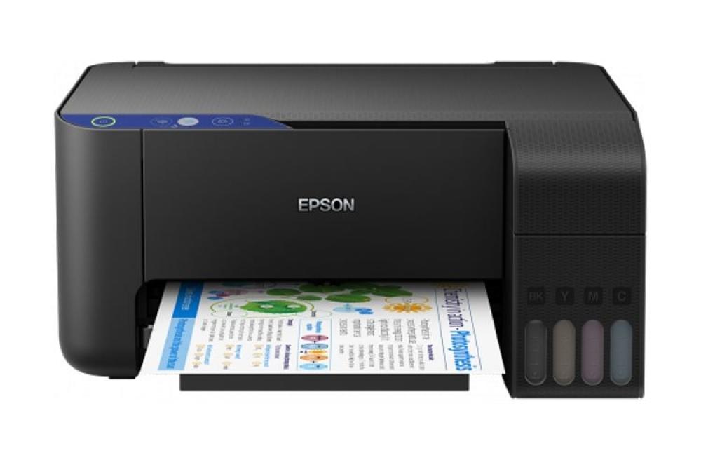 Изображение МФУ Epson L3111 с оригинальной СНПЧ и чернилами - изображение 1