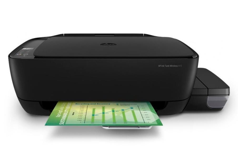 Изображение МФУ HP Ink Tank 415 с оригинальной СНПЧ и чернилами - зображення 1
