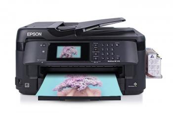 МФУ Epson WF-7715 с СНПЧ INKSYSTEM и чернилами МФУ Epson WF-7715 с СНПЧ INKSYSTEM и чернилами