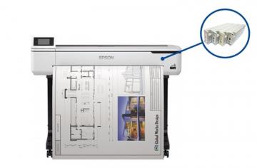 Изображение Плоттер Epson SureColor SC-T5100 с ПЗК и чернилами