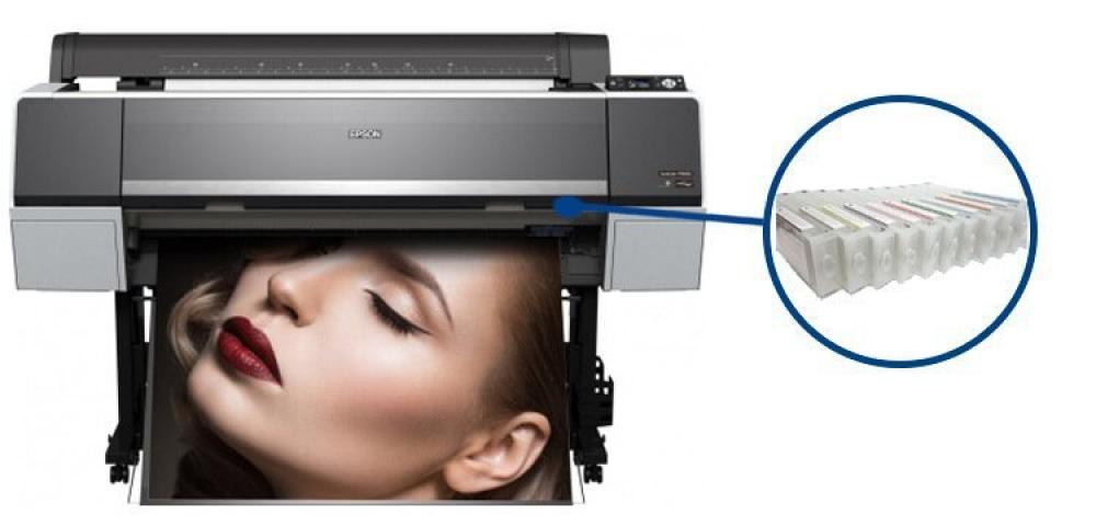 Изображение Плоттер Epson SureColor SC-P9000V с ПЗК и чернилами - изображение 1