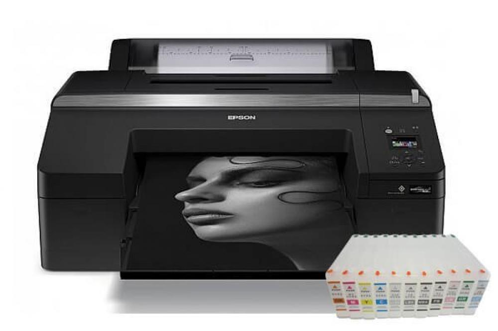 Изображение Плоттер Epson SureColor SC-P5000V с ПЗК и чернилами - изображение 1