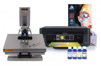 Планшетний термопрес INKSYSTEM P-3838+ 38*38 см і БФП Epson XP-352 з набором для сублімаційного друку Планшетний термопрес INKSYSTEM P-3838+ 38*38 см і БФП Epson XP-352 з набором для сублімаційного друку