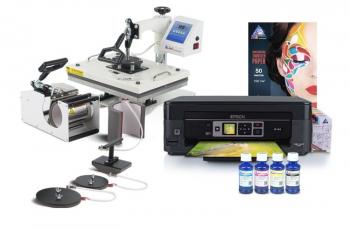 Многофункциональный термопресс INKSYSTEM C-06-2938 6 в 1 и МФУ Epson XP-352 с набором для сублимационной печати Многофункциональный термопресс INKSYSTEM C-06-2938 6 в 1 и МФУ Epson XP-352 с набором для сублимационной печати