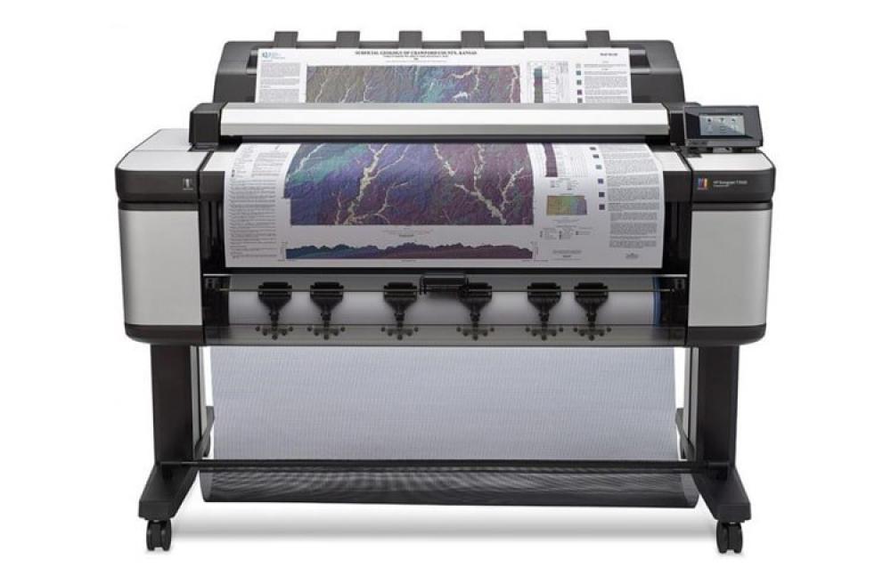 Изображение Плоттер HP DesignJet T3500 36" с СНПЧ и чернилами - изображение 1