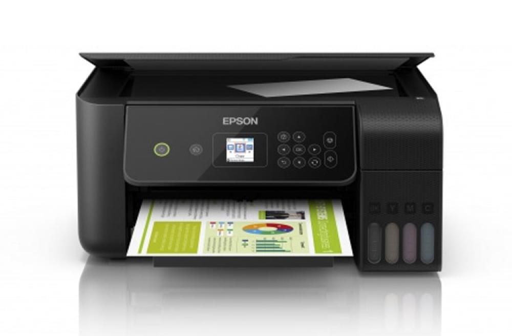 Изображение МФУ Epson L3160 с оригинальной СНПЧ и чернилами - изображение 1