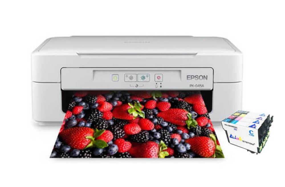изображение МФУ Epson Colorio PX-045A с картриджами INKSYSTEM (Уценка) - изображение 1