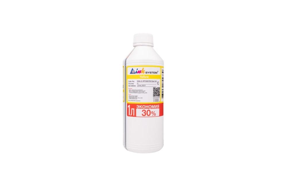 изображение Фоточорнило INKSYSTEM Yellow 1000 мл для Canon iPF 500, 510, 600, 605, 610, 670, 680, 685, 700, 710, 720, 780, 785