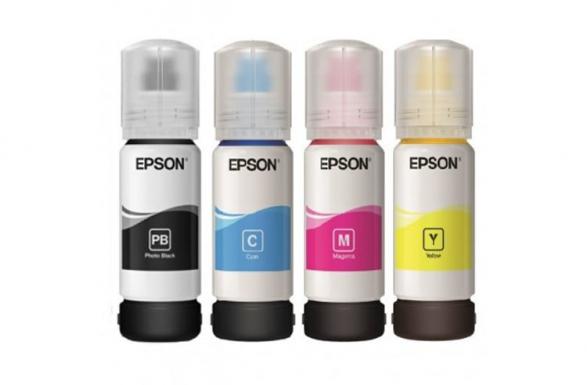 Изображение Оригинальные чернила для Epson L1110 (65мл, 4 цвета)