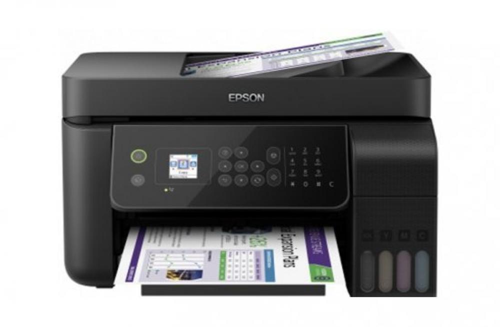 Изображение МФУ Epson L5190 с оригинальной СНПЧ и чернилами - изображение 1