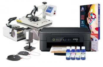 Многофункциональный термопресс INKSYSTEM C-06-2938 6 в 1 и МФУ Epson XP-2100 с набором для сублимационной печати Многофункциональный термопресс INKSYSTEM C-06-2938 6 в 1 и МФУ Epson XP-2100 с набором для сублимационной печати