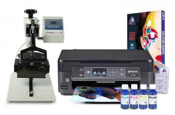 Кепковий термопрес INKSYSTEM B-01 і БФП Epson XP-452 з набором для сублімаційного друку Кепковий термопрес INKSYSTEM B-01 і БФП Epson XP-452 з набором для сублімаційного друку