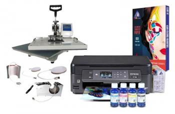 Багатофункціональний термопрес INKSYSTEM C-04-2938 4 в 1 і БФП Epson XP-452 з набором для сублімаційного друку Багатофункціональний термопрес INKSYSTEM C-04-2938 4 в 1 і БФП Epson XP-452 з набором для сублімаційного друку