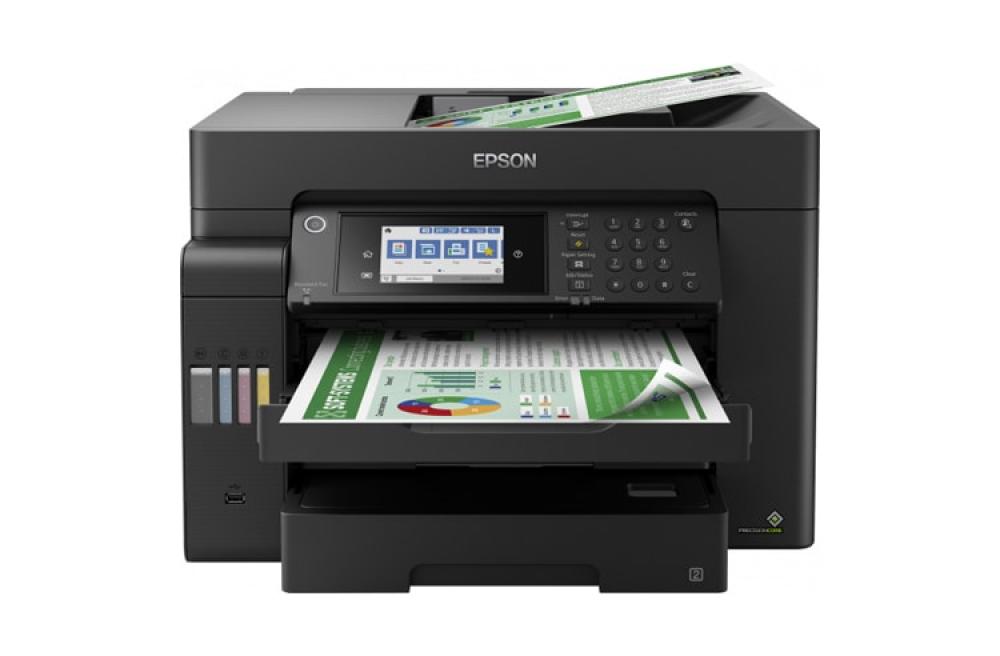 Изображение МФУ Epson L15150 с оригинальной СНПЧ и чернилами - изображение 1
