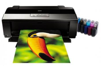 Принтер Epson Stylus Photo R1900 Refurbished by Epson з СБПЧ та чорнилом