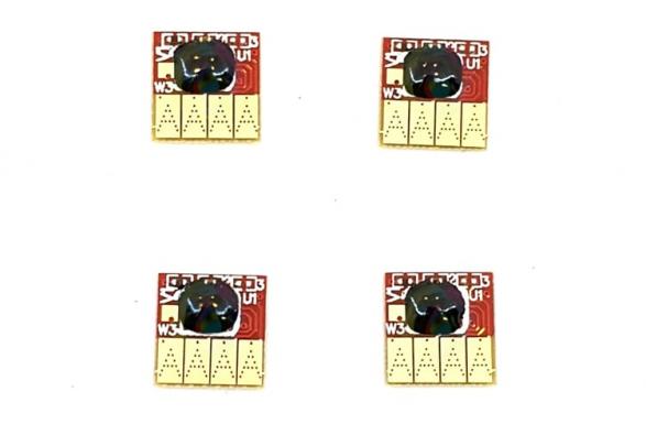 Изображение Комплект чипов для СНПЧ для плоттеров HP Designjet T125, T525, T130, T530