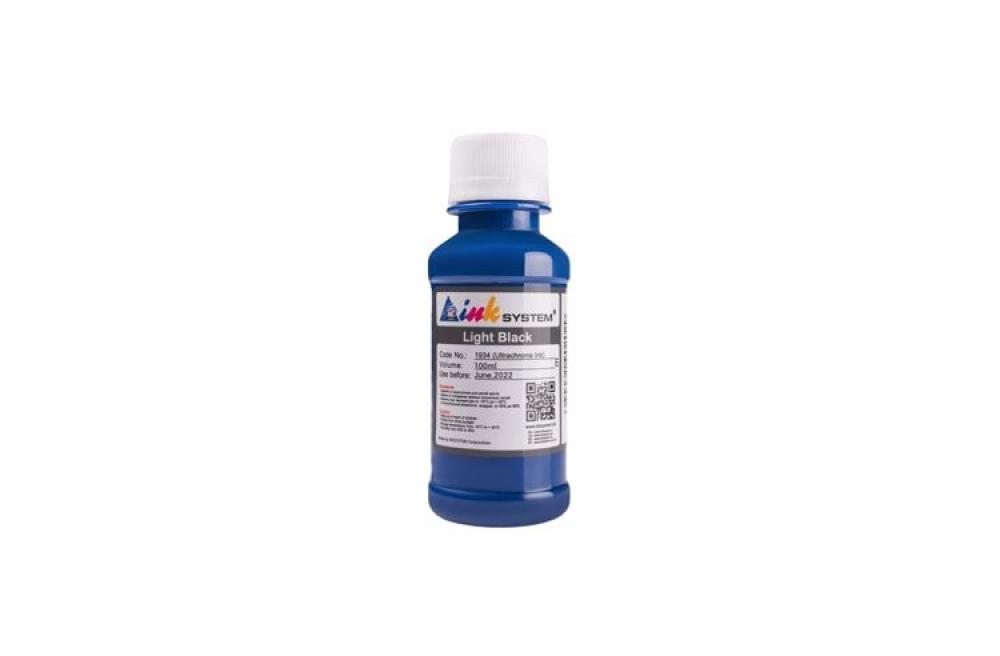 изображение Ультрахромне чорнило INKSYSTEM Light Black 100 мл.