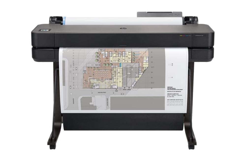 Изображение Плоттер HP Designjet T630 36" с СНПЧ и чернилами - изображение 1