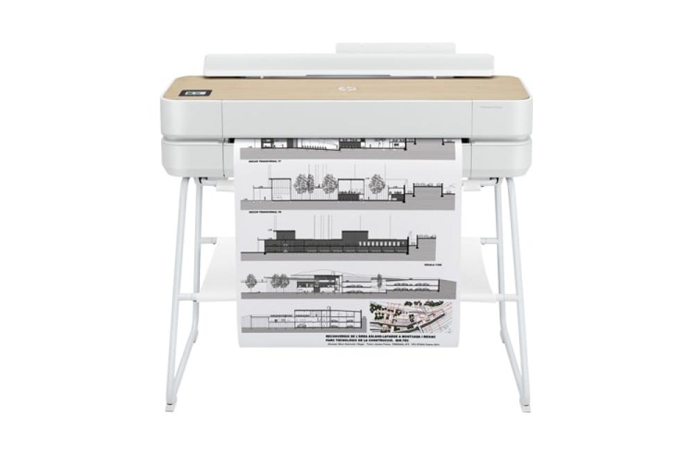 Изображение Плоттер HP Designjet Studio 24" с СНПЧ и чернилами - изображение 1
