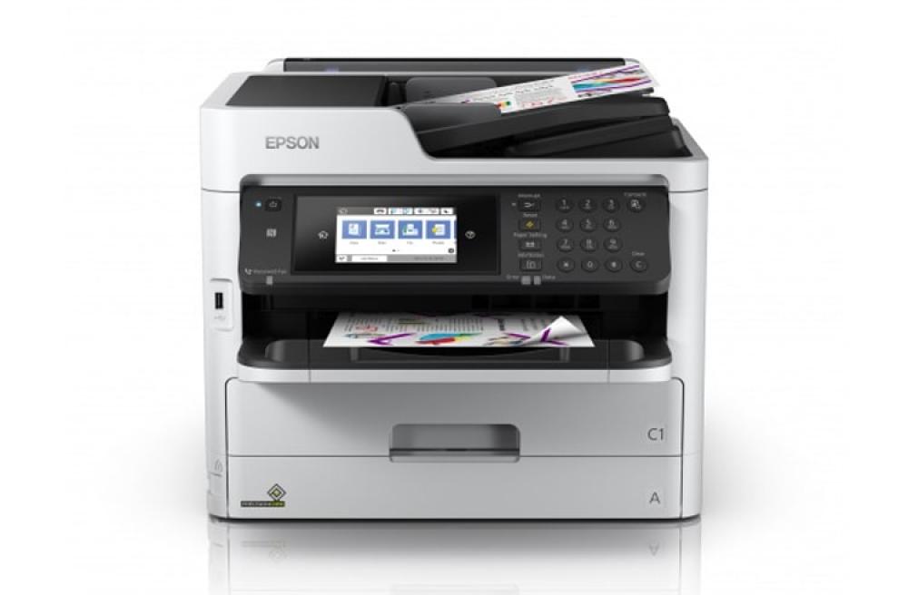 Изображение МФУ Epson WorkForce Pro WF-C5790DWF с СНПЧ и чернилами - изображение 1