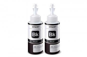 Оригінальне чорнило для Epson T664 Black (70 мл) - 2шт