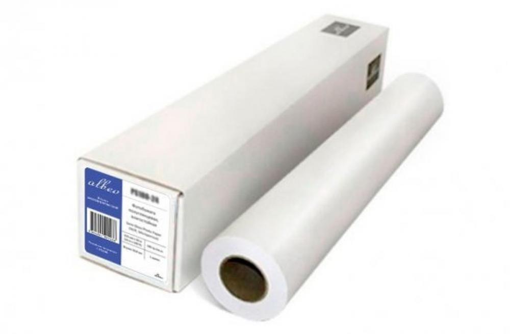 Изображение Бумага Albeo InkJet для плоттеров 80г/м2 (610мм), 45 метров, мультипак 6 рулонов (Z80-24-6) - изображение 1