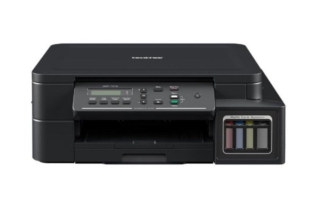 Изображение МФУ Brother DCP-T310 с оригинальной СНПЧ и чернилами INKSYSTEM - изображение 1
