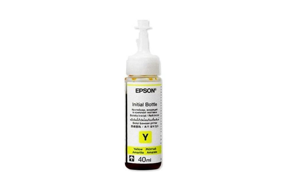 Изображение Оригинальные чернила для Epson T664 Yellow (40 мл)
