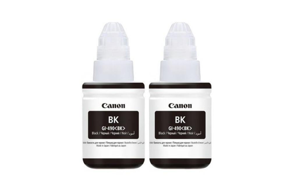 Изображение Оригинальные чернила для Canon GI-490 Black (135 мл) - 2шт