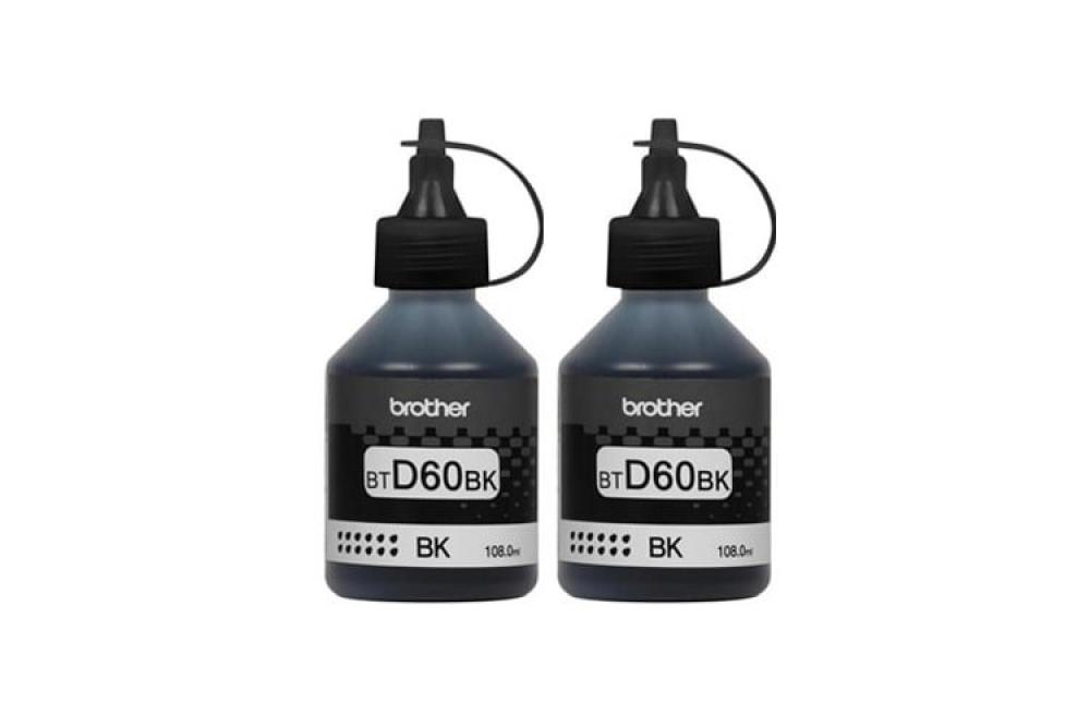 Изображение Оригинальные чернила для Brother BTD60BK Black (108 мл) - 2шт