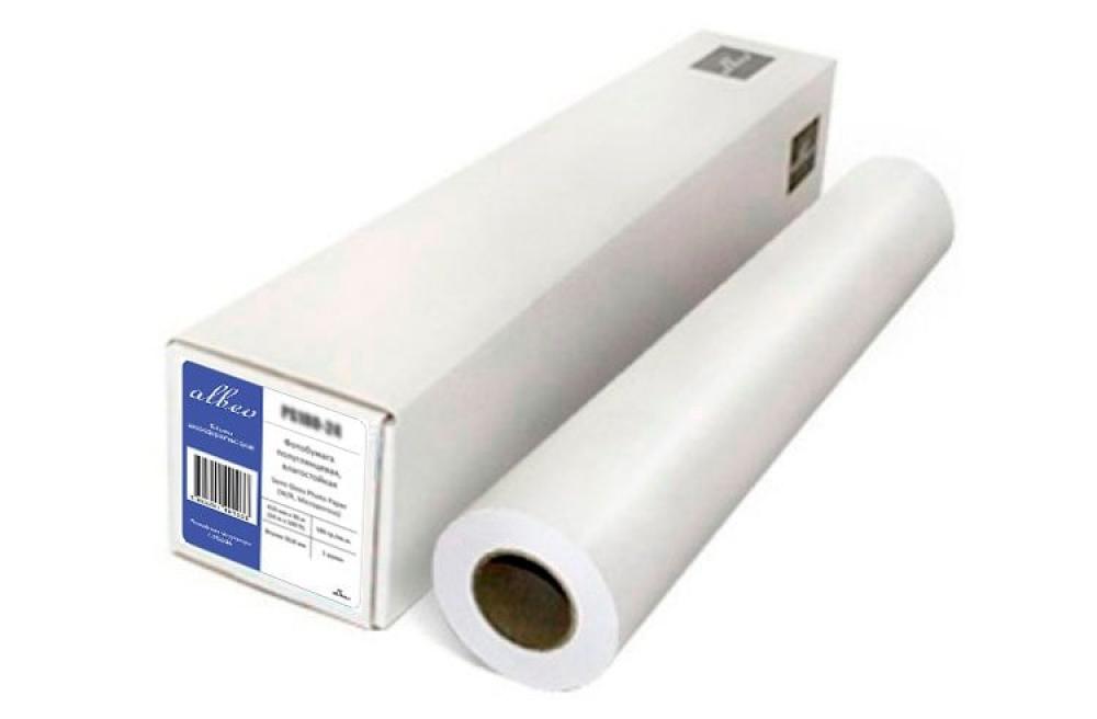 Изображение Синтетический матовый холст для фотопечати Albeo 230 г/м2 (610мм), 30 метров (SC230-24) - зображення 1