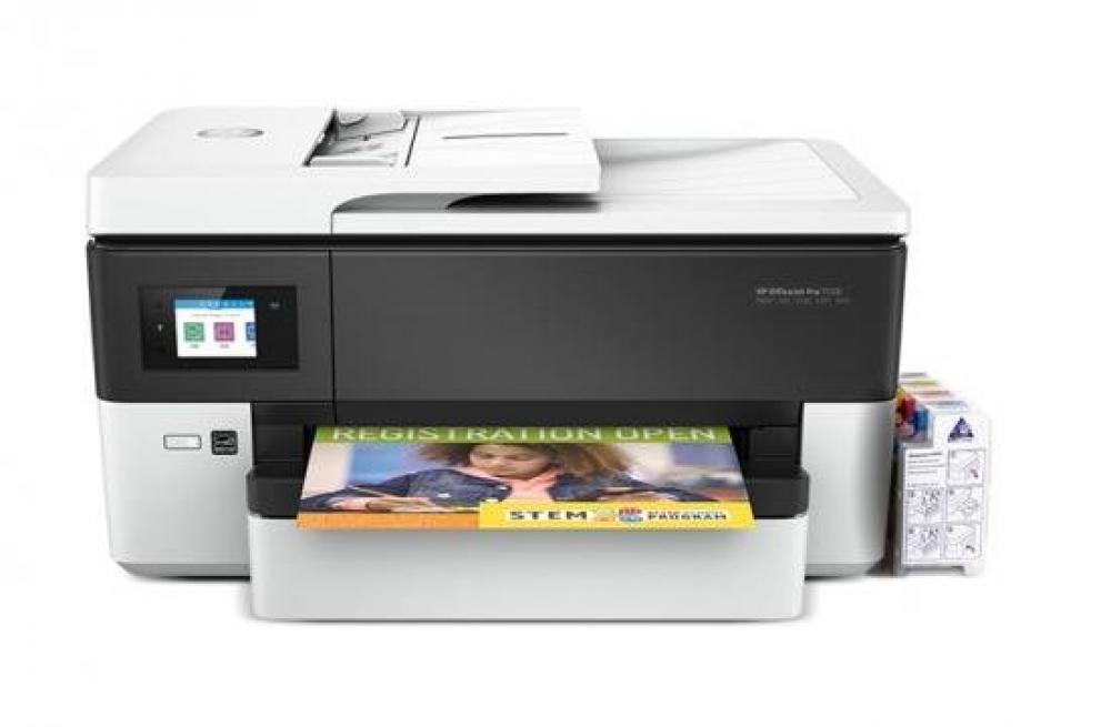 изображение МФУ HP OfficeJet Pro 7720 с СНПЧ и чернилами (Уценка) - изображение 1
