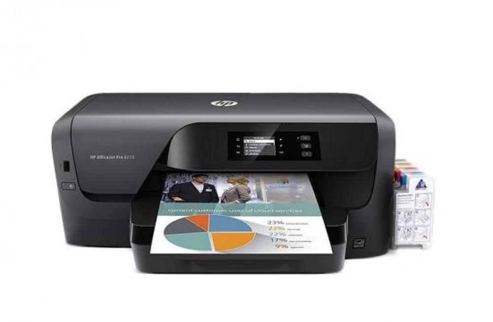 изображение Принтер HP OfficeJet Pro 8210 з СБПЧ та чорнилом (Уцінка) - зображення 1