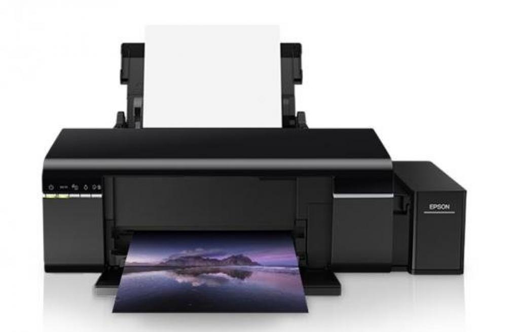 Изображение Принтер Epson L805 с оригинальной СНПЧ и чернилами (Уценка) - зображення 1