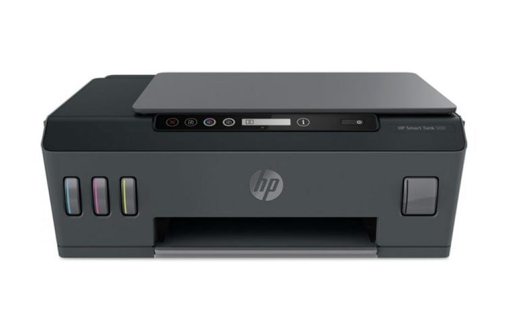 Изображение МФУ HP Smart Tank 500 с оригинальной СНПЧ и чернилами INKSYSTEM - зображення 1