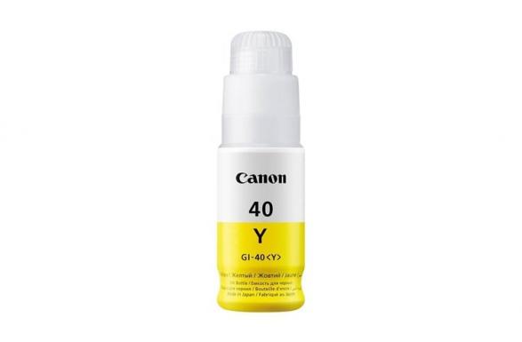 Изображение Оригинальные чернила для Canon GI-40 Yellow (70 мл)