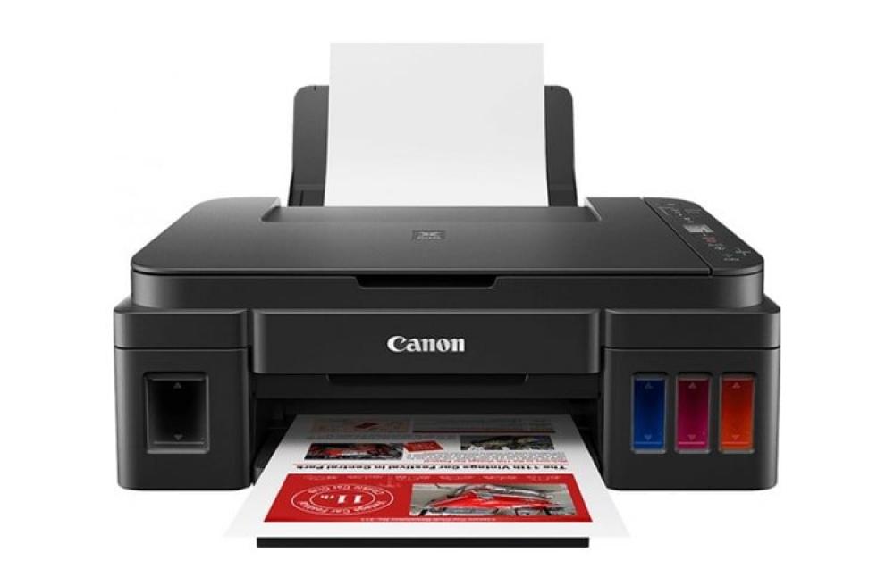 Изображение МФУ Canon PIXMA G3415 с оригинальной СНПЧ и чернилами - изображение 1