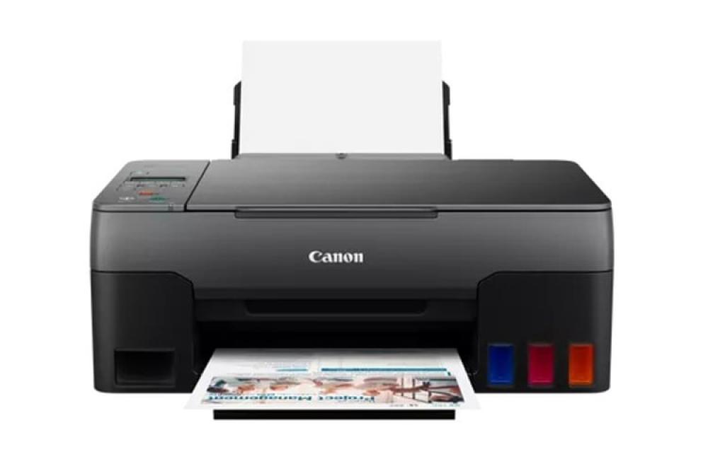 Изображение МФУ Canon PIXMA G2420 с оригинальной СНПЧ и чернилами - изображение 1