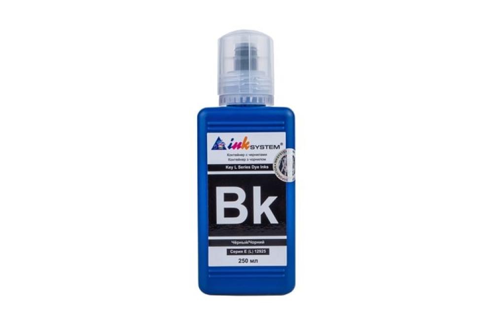 Изображение Светостойкие чернила INKSYSTEM Black 250 мл (Бесконтактные)