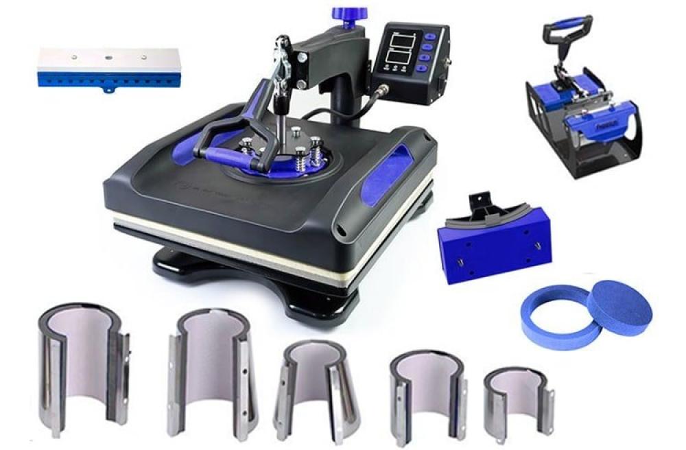 Изображение Термопресс INKSYSTEM SP Combo 11 38*38 см многофункциональный 11 в 1 - зображення 1