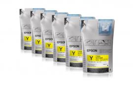 Комплект сублимационных чернил Epson Yellow для Epson SureColor SC-F7200 6шт*1000мл