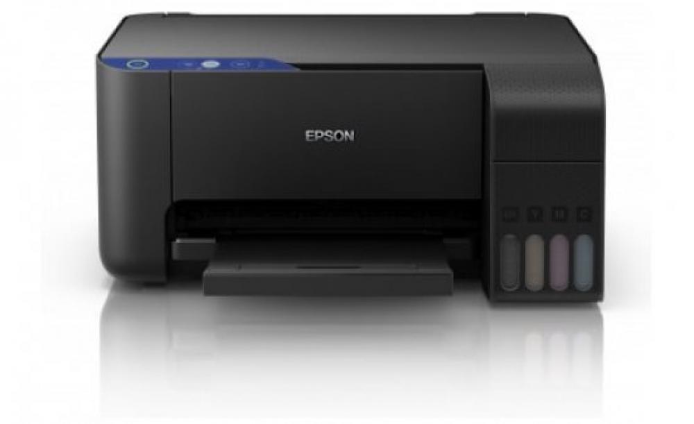 Изображение МФУ Epson L3101 оригинальной СНПЧ и чернилами INKSYSTEM 250мл - изображение 1