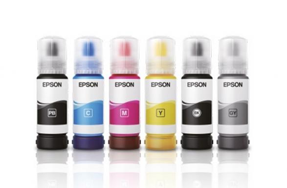 Изображение Оригинальные чернила для Epson L8180 (70 мл, 6 цветов)