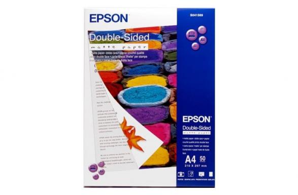 Изображение Матовая фотобумага Epson двусторонняя A4, 178г/м2, 50 листов