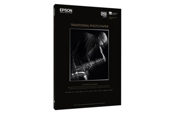 Изображение Глянцевая фотобумага Epson Traditional Photo Paper A3+ 330 г/м2, 25 листов