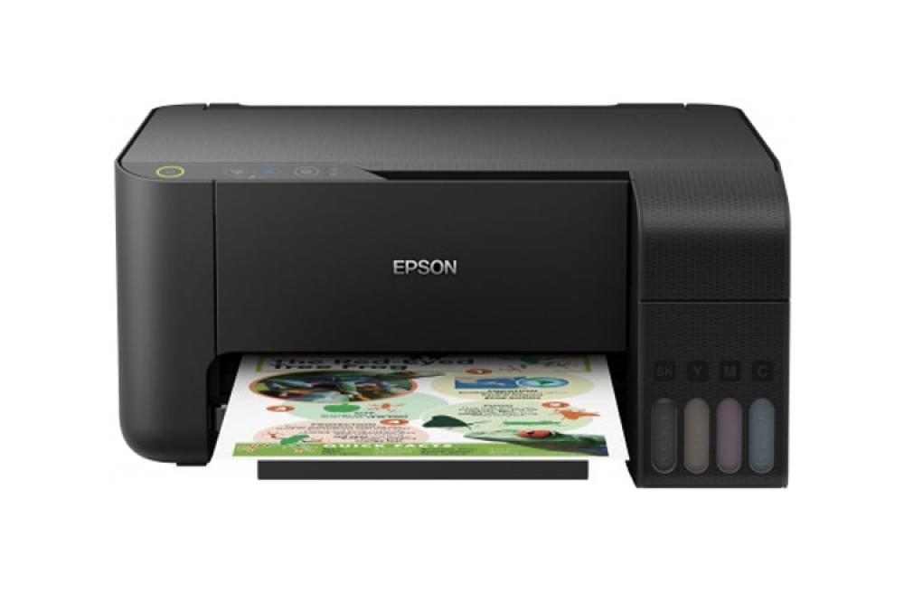 Изображение МФУ Epson L3100 с оригинальной СНПЧ и чернилами (Уценка) - изображение 1