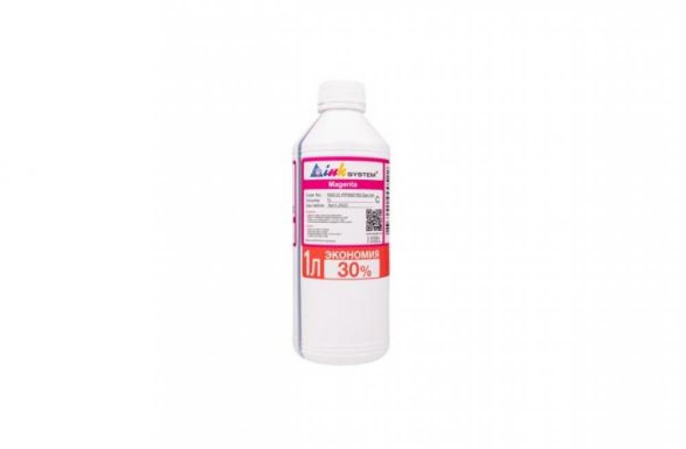 Изображение Фоточернила INKSYSTEM Magenta 1000 мл для Canon iPF 500, 510, 600, 605, 610, 670, 680, 685, 700, 710, 720, 780, 785 (Уценка)