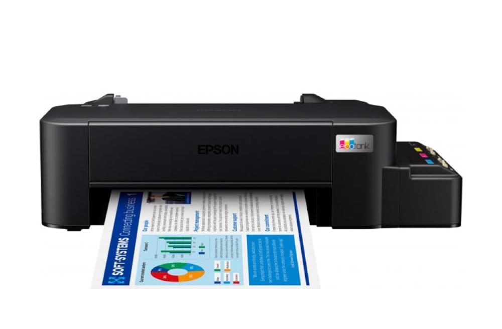 Изображение Принтер Epson L121 с оригинальной СНПЧ и чернилами INKSYSTEM (Уценка) - зображення 1